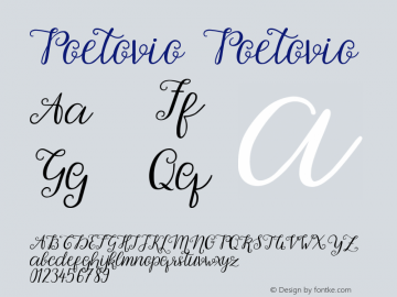 Poetovio Version 1.0图片样张