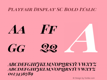 Playfair Display SC Bold Italic Version 1.004;PS 001.004;hotconv 1.0.70;makeotf.lib2.5.58329; ttfautohint (v0.96) -l 42 -r 42 -G 200 -x 14 -w 