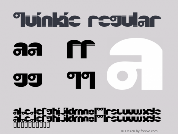 Quinkie Macromedia Fontographer 4.1.2 6/2/98 Font Sample