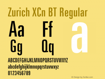 Zurich XCn BT mfgpctt-v4.4 Dec 17 1998图片样张