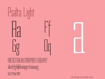 Psalta-Light 1.000图片样张