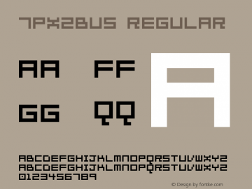 7px2bus Macromedia Fontographer 4.1J 01.3.22图片样张