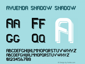 ayuenda shadow shadow Version 1.0图片样张