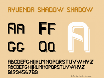 ayuenda shadow shadow Version 1.0图片样张