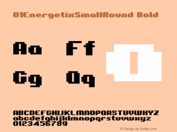 01EnergetixSmallRoundBold 1.00图片样张