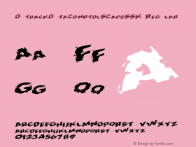 OutbackOutaConrtolSCapsSSK Macromedia Fontographer 4.1 8/13/95 Font Sample