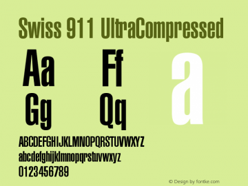 Swiss 911 Ultra Compressed Version 003.001图片样张