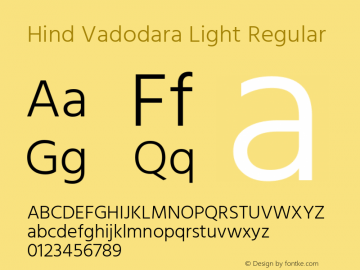 Hind Vadodara Light Version 1.000;PS 1.0;hotconv 1.0.86;makeotf.lib2.5.63406; ttfautohint (v1.5.33-1714) -l 8 -r 50 -G 200 -x 13 -D latn -f gujr -w G -W -c -X 