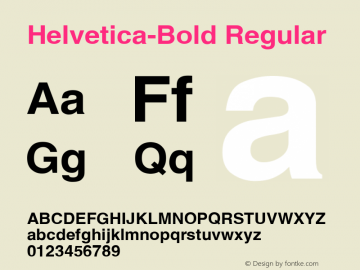 Helvetica-Bold Converted from c:\win31\system\HVB_____.TF1 by ALLTYPE Font Sample