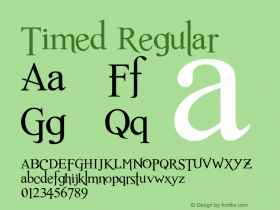 Romance Fatal Serif Pro Version 1.00 January 30, 2015, initial release Font Sample