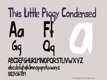 This Little Piggy Condensed Version 1.004图片样张