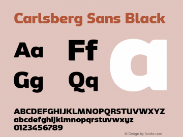 hvordan Optimal Kalkun Carlsberg Sans Font,Carlsberg Sans Black Font,CarlsbergSans-Black Font| Carlsberg Sans Black version 1.0 Font-TTF Font/Sans-serif Font-Fontke.com