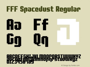 FFF Spacedust Version 1.000 2005 initial release图片样张