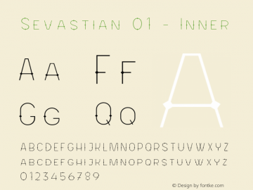Sevastian 01 - Inner Version 1.002 Font Sample