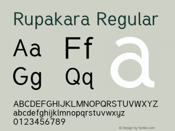 Rupakara Version 1.002图片样张