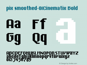 pix smoothed-01Cinematixbold 1.00图片样张