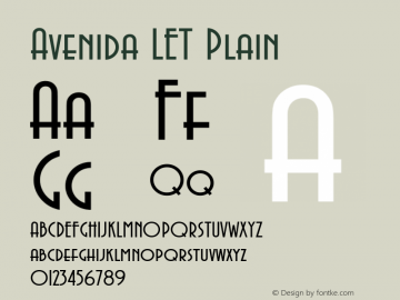 Avenida LET Plain:1.0 1.0图片样张