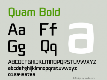 Quam-Bold 1.000图片样张