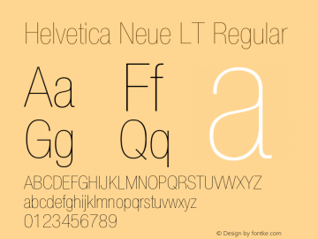 Helvetica LT 27 Ultra Light Condensed 006.000图片样张