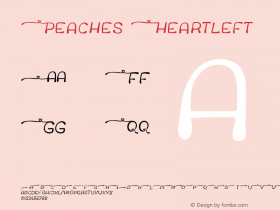 Peaches-Heartleft Version 1.001图片样张
