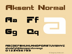 Aksent Normal 001.001图片样张
