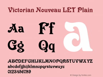 Victorian Nouveau LET 1.0图片样张