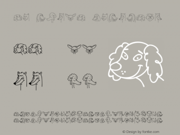 Mi Negra Dingbats Version 1.000图片样张