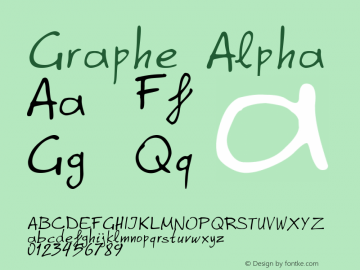 Graphe  Alpha Version 2图片样张