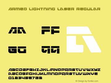 Armed Lightning Laser Version 1.0; 2017图片样张