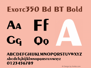 Exotc350 Bd BT Bold mfgpctt-v1.54 Tuesday, February 9, 1993 9:53:16 am (EST)图片样张