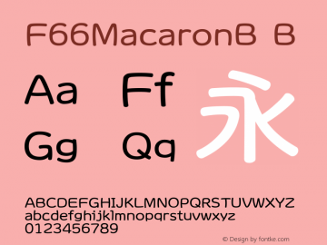 F66MacaronB Version 1.01图片样张