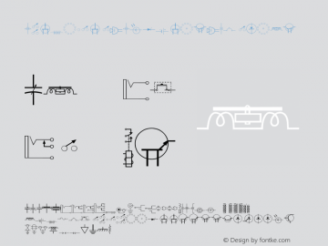 Shocking Symbols Regular Unknown图片样张