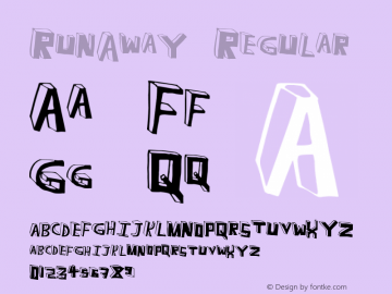 RunAway Version 1.00 April 15, 2013, initial release图片样张