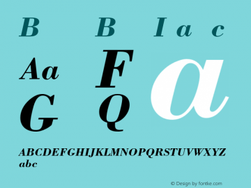 Bodoni-BoldItalic 001.000图片样张