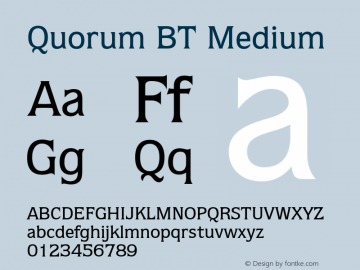 Quorum Medium BT spoyal2tt v1.34图片样张