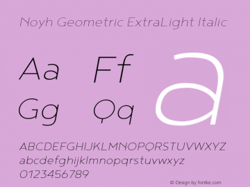 Noyh Geometric ExtLt Ita Version 1.000图片样张