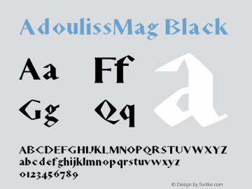 AdoulissMag Black Version 1.0图片样张