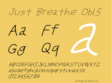 Just Breathe ObliqueFive Version 0.72图片样张