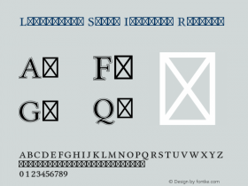 Libertinus Serif Initials Version 6.3图片样张