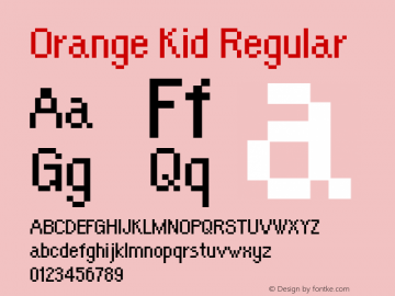 Orange Kid Version 2.000 2004图片样张