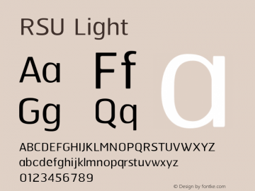 RSU-Light Version 1.001图片样张
