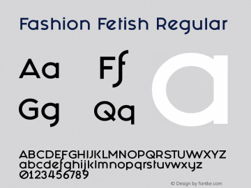 Fashion Fetish Version 1.00 December 2, 2016, initial release图片样张