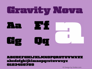 Gravity-Nova 图片样张