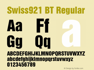 Swiss 921 BT mfgpctt-v1.52 Thursday, January 14, 1993 4:42:54 pm (EST)图片样张