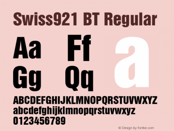 Swiss 921 BT mfgpctt-v1.52 Thursday, January 14, 1993 4:42:54 pm (EST)图片样张