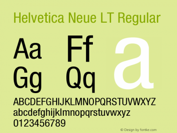 HelveticaNeueLT-Condensed 006.000图片样张