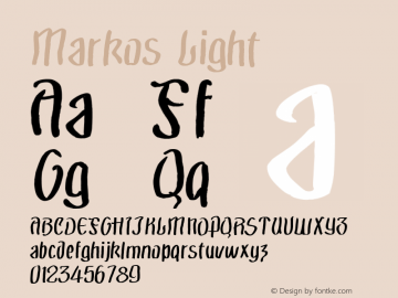 Markos Light Version 001.000图片样张