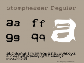 stompHeader Version 001.001图片样张