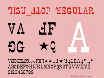Lisu_FTop Macromedia Fontographer 4.1 9/9/98图片样张