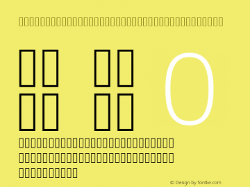 EncodeSansSemiExpandedThin Version 1.0图片样张